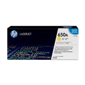 CARTUCHO DE TONER 650A AMARELO PARA COR LASERJ ET