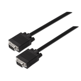 Cabo Aisens Svga Hdb15/M-Hdb15/M Negro 5M