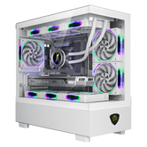 KEEP OUT  XC-301W GLASS RGB Blanco