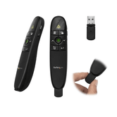 wireless presentation remote with green laser pointer-90 f t.