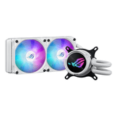 SISTEMA DE REFRIGERACION LIQUIDA ASUS PARA CPU ROG STRIX LC III 240 ARGB WHT (BLANCO)