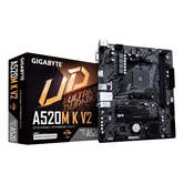 GIGABYTE AMD  Placa base A520M K V2 Socket AM4