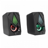 White Shark BEAT altavoz Negro Al  mbrico 6 W