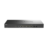 SWITCH GESTIONABLE L2 D-LINK DXS-1210-10MP/E 8PX10G MULTIGIG POE++ 60W+ 2P 10G SFP+ 370W