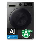 LAVADORA CARGA FRONTAL SAMSUNG WD90HG5U34BXEC 10 KG 1400 RPM D NEGRA