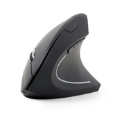 MOUSE ERGONÔMICO SEM FIO PRETO GEMBIRD 6 BOTÕES