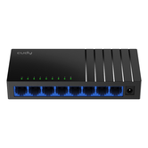SWITCH 8 PUERTOS 10/100/1000 CUDY GS108D NEGRO