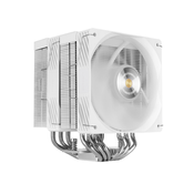VENTILADOR CON DISIPADOR DE CPU MARS GAMING MCPUX26PROW TDP 350W DOBLE TORRE PWM FDB BLANCO