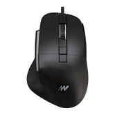 Raton Netway ME360 USB Ergonómico Vertical Negro