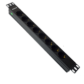 Phasak Regleta 19  8 tomas 16A 3500W 250V 1 5 m   BNS 3518