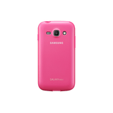 funda samsung galaxy ace iii (ef-ps727bpegww) protectora con revestimiento de goma/rosa