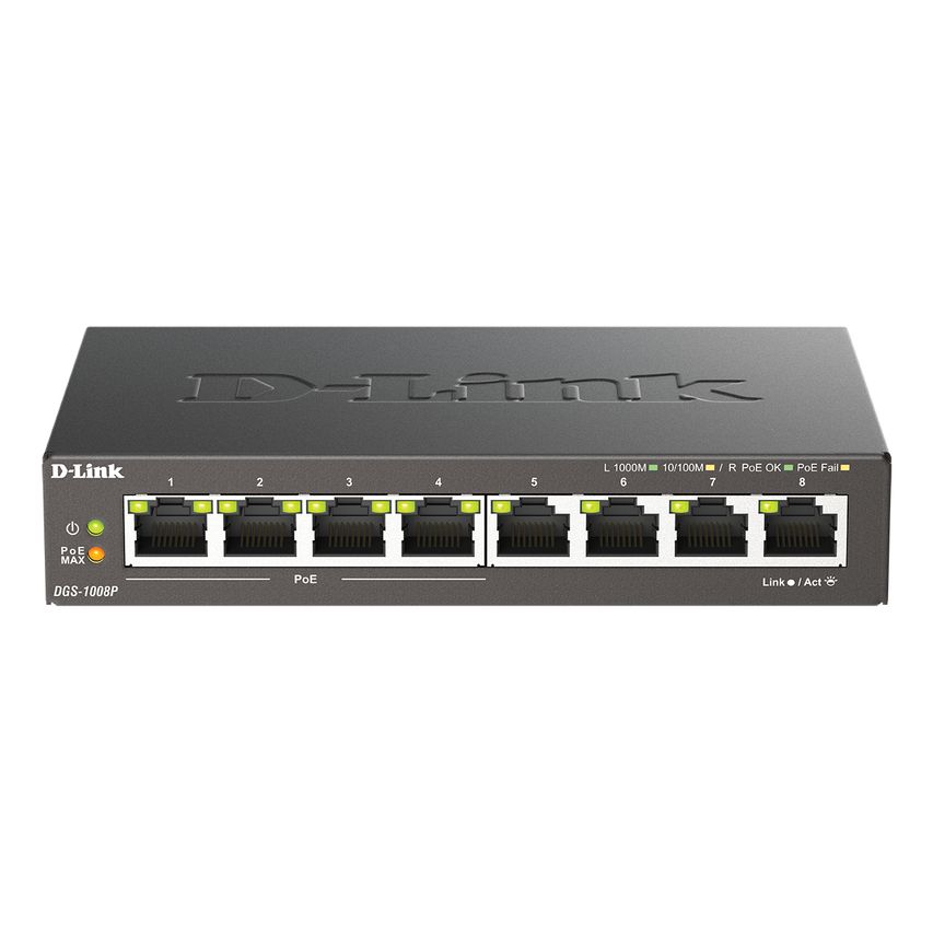 DGS-1008P/E