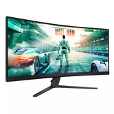 PHILIPS Evnia 34" LCD Fast VA Wide Quad HD HDMI