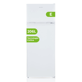 FRIGORIFICO DOS PUERTAS ASPES AF145503E E ALTO 142 CM ANCHO 55 CM BLANCO