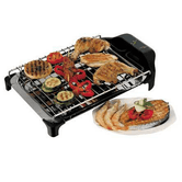 GRELHADOR ELÉCTRICO JATA 2400W GRELHA DE DUAS ALTURAS BANDEJA BLINDADA DE AÇO INOXIDÁVEL DE RESISTÊNCIA EASY L