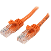 Cabo de ligação Cat5e Laranja sem Snagless de 7m