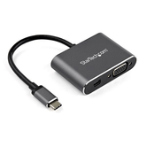 ADAPTADOR DE VÍDEO USB C MULTIPORTA VGA OU MINI DP - HDR 4K 60