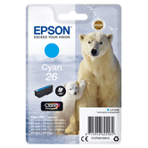 CARTUCHO EPSON CIANO XP-605 C13T26124012