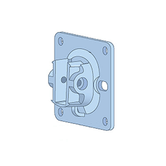 Kit de montagem embutida externa Aruba AP-270-MNT-H2