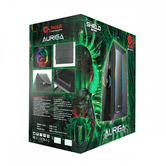 CAIXA PARA JOGOS TALIUS AURIGA RGB - PRETA
