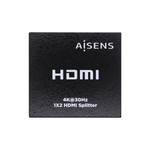 AISENS-HDMI-Duplicador-4k-30Hz-1x2-Con-Alimentacion-Negro