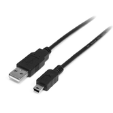 Cable USB de 50cm para Camara - 1x USB A Macho - 1x Mini USB B Macho -