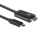 Conversor EWENT USB-C para HDMI MACHO 4K/60HZ 2m