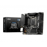 PLACA INTEL CORE i3/i5/i7/i9 MSI H410I PRO WIFI SK1200 DDR4 PCX3.0 MITX HDMI