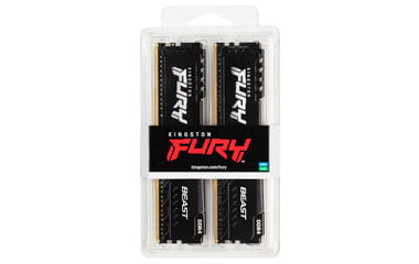 KINGSTON FURY BEAST 16GB×2枚 DDR4 2666MHz MEMORIA RAM KINGSTON FURY 16GB DDR4 2666Mhz (2x8) CL16 - PCBox