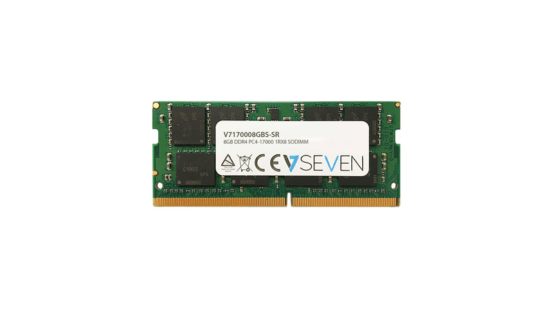 Absorbente intervalo frío V7 8GB DDR4 PC4-17000 - 2133MHz SO-DIMM módulo de memoria - V7170008GBS-SR 8GB  DDR4 2133Mhz (1x8) CL15 - PCBox