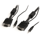 Cabo coaxial VGA de alta resolução de 5m para monitor de vídeo HD15