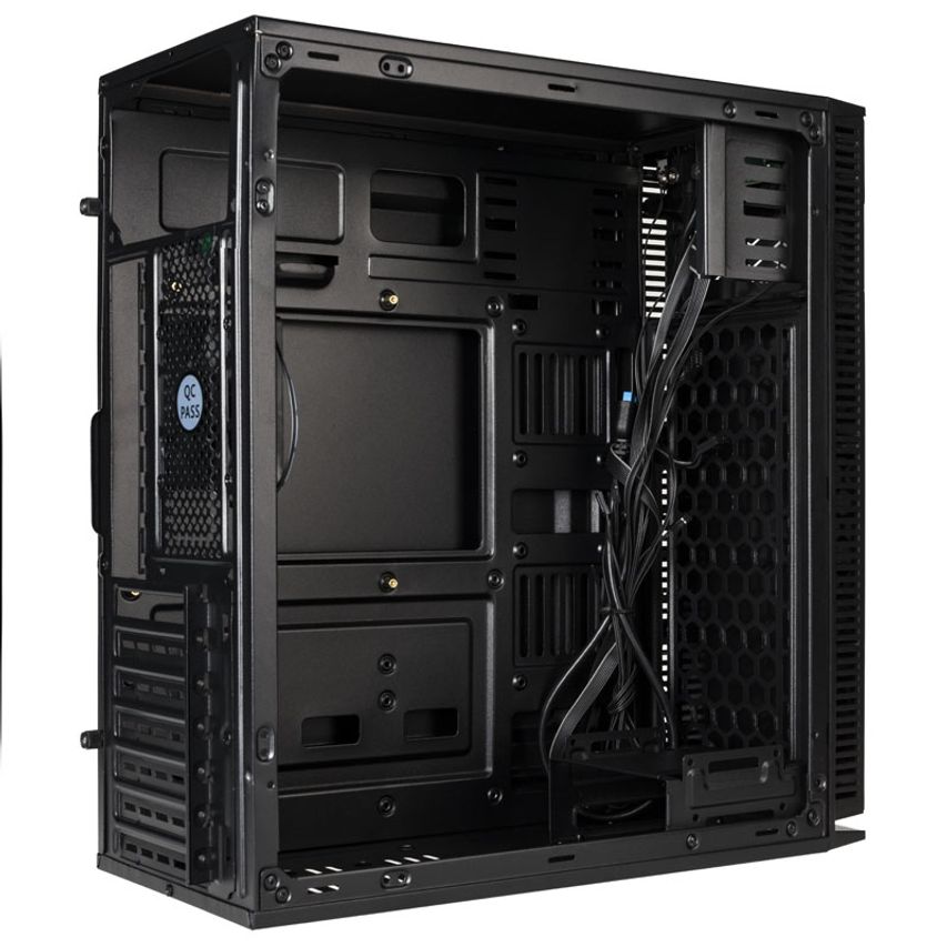 Case PC Kolink KLA-003 Midi-Tower | ATX, Micro-ATX, Mini-ITX | Alloggiamento Per Gaming E Ufficio | 1 USB 3.0, 2 USB 2.0