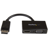 ADAPTADOR A/V DE VIAGEM: 2 EM 1