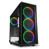 CAJA SHARKOON TG4M ATX 2X USB3.0 RGB