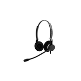 Fones de ouvido duplos Jabra BIZ 2300 QD pretos