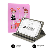 FUNDA TABLET 10,1´´ SUBBLIM CAIXA TENDÊNCIA MENINAS DA MODA