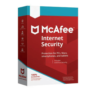 McAfee Internet Security 3 Dispositivos Licencia Electronica