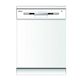 LAVAVAJILLAS 60 CM EDESA EDW-6230 WH /A D 13 CUBIERTOS BLANCO