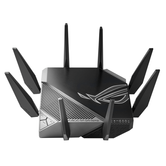 ##ROUTER ASUS GT-AXE11000,WI-FI 6E (802.11AX) TRIBANDA CON NUEVA BANDA DE 6 GHZ,PUERTO WAN/LAN 2.5G,COMPATIBILIDAD PS5,AGREGACION WAN,VPN FUSION,3 FOR