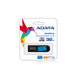 Caneta Usb ADATA UV128 128GB USB 3.2 Preto/Azul