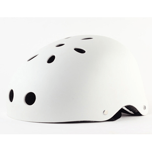 casco zwheel con luz trasera - blanco
