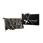 PLACA DE SOM XONAR AE PCIE 7.1 PLACA DE SOM PARA JOGOS PCIE