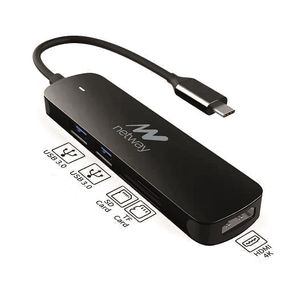 ADAPTADOR USB-C TO HDMI+2×USB3.0+SD/TF.