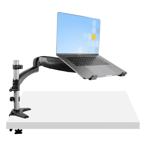 desk mount laptop arm - for laptop or single 34in monit or