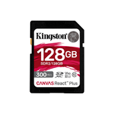 128GB SDXC REACT PLUS HS-II 300R/260W U3 V90 FULL HD/4K/ 8K