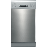 LAVAVAJILLAS 45 CM EDESA EDW-4610X E 10 CUBIERTOS INOX