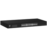 SWITCH LEVEL ONE GIGABIT CARCASA METALICA NO GESTION 24P 10/100/1000 GEU-2431