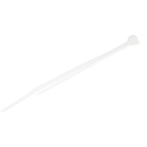 100 PACK 4 CABLE TIES -WHITE NYLON ZIP TIE WRAPS UL T AA