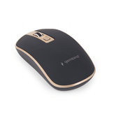 RATON GEMBIRD WIRELESS ÓPTICO PRETO OURO