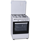 COCINA DE GAS ROMMER VCH-461FG NAT 4 ZONAS COCCION BLANCA